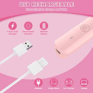 Rasoir électrique rechargeable pour femmes, tondeuse, épilateur indolore pour le corps, les jambes, le visage et les aisselles, kit de toilettage imperméable - Product Image 5