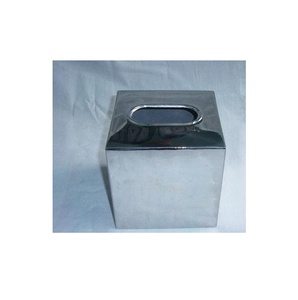 Boîte à mouchoirs créative en acier inoxydable pour Restaurant et utilisation artisanale pour porte-serviettes pour l'artisanat indien - Product Image 4