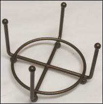Metal Stone coaster <b>Stand</b> /Golden <b>Drink</b> Coasters Set for Tea Coffee Cup Placemat with <b>Stand</b> for Kitchenware and Sale - Product Image 4
