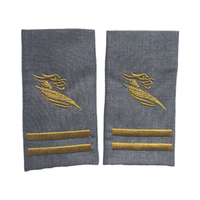Fabricant pakistanais vente entière épaulière bandoulière uniforme épaulettes rang conception personnalisée
