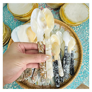 ช้อนมุกเวียดนาม ราคาถูก ทำด้วยมือจากเปลือกหอย ช้อนเปลือกหอยคาเวียร์ ช้อนเปลือกหอยสังข์ ช้อนมุก MOP - Product Image 3