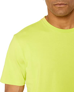 T-shirt à manches courtes grande taille pour hommes Jersey de polyester 100% confortable et extensible Design respirant de couleur personnalisée avec logo - Product Image 3