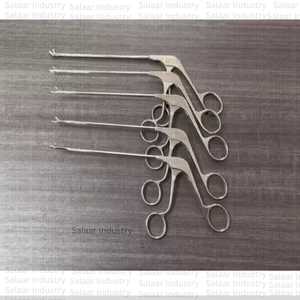 Ensemble d'arthroscopie, instruments chirurgicaux orthopédiques, rongeur, forceps, forceps pour la préhension du ménisque avec dents, certifié CE - Product Image 1