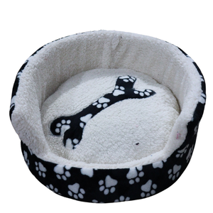 เตียงนอนสุนัขทรงกลมทันสมัย ทนทาน นุ่มสบาย แบบโดนัท บุด้วยขนสัตว์ ซักมือได้ สำหรับแมวและสุนัข ขายส่ง - Product Image 5