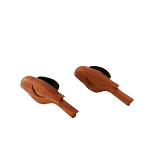 Rond de serviette en forme d'oiseau fabriqué en bois pour porte-serviettes de décoration de table à manger de haute qualité - Product Image 1