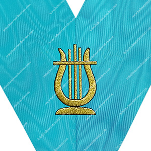 ปลอกคอเจ้าหน้าที่ Masonic REGALIA ของพระภิกษุฝรั่งเศส - Product Image 2