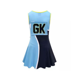 Best Style 100% Polyester Quick Dry <b>Netball</b> Uniform Easy Fit Sports Wear Plus Size Printed Sublimation <b>Netball</b> Uniform - Product Image 3