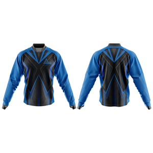 Maillots de paintball respirants à absorption d'humidité, tissu en maille à séchage rapide, logo personnalisé, sublimation, polyester, manches longues - Product Image 5