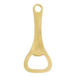 Metal Bottle <b>Opener</b> Raw Finish Strong Construction Bars Restaurants Commercial Beverage Service Bottle Cap Opening Use <b>Opener</b> - Product Image 5