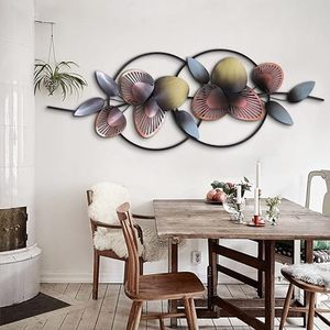 Arte de Pared Metálico Dorado en Oferta para Decoración del Hogar, Arte de Pared Metálico Moderno, Decoración de Pared - Product Image 1