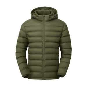 Chaquetas Acolchadas Formales de Camuflaje de Lona de Poliéster 100% Impermeables al por Mayor, con Logotipo Personalizado, Unisex, de Longitud Regular - Product Image 1