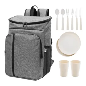 Duonic RPET Eco-Friendly Thermal Backpack for <b>Camping</b> <b>Kitchen</b> for Gadgets - Product Image 2