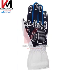 Gants de conduite de karting en cuir microfibre léger de qualité supérieure, gants de course personnalisés pour l'extérieur, gants de karting pour jeunes et adultes - Product Image 3