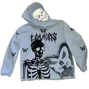 Sudaderas con Capucha de Alta Calidad, Transpirables y Ecológicas, 100% Algodón, con Logotipo Personalizado de Moda Hip Hop, Hechas en Pakistán - Product Image 2