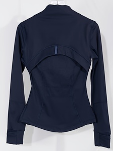 Chaqueta de Yoga con Cuello Alto para Mujer, Ropa Deportiva para Gimnasio, Correr, Fitness, Entrenamiento, Ropa Deportiva Activa - Product Image 2