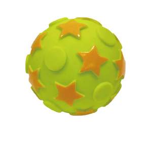 Juguete chirriante de vinilo personalizado directo de fábrica para perros-Bola de plástico fácil de masticar Suministros para mascotas en stock - Product Image 1