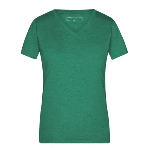 T-shirt personnalisé pour femmes en tissu heather pour le merchandising, t-shirts promotionnels - Product Image 5