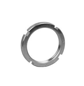 Indian Exporter of Excellent Quality Polished/Zinc Coating Industrial/Automotive Use Customized OEM Steel Spindle Lock Nut