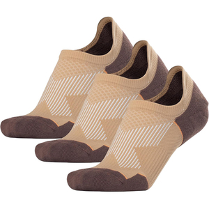 Basketball SocksBamboo Compression Men's Running No Show Socks <b>Cushioned</b> Moisture Wicking Arch Support Athletic Pad Crew Logo - Product Image 1