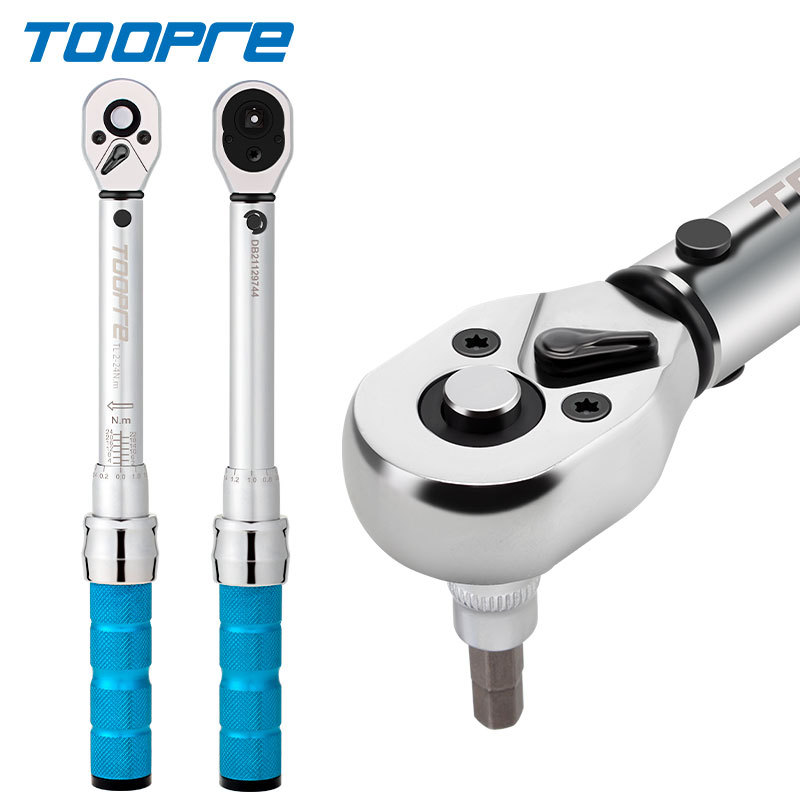 TOOPRE自転車トルクレンチプリセット調整可能トルク1/4 Xiaofei 2-24NM