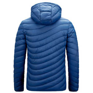 Doudoune d'hiver unisexe pour hommes de haute qualité réfléchissant imperméable à l'eau chauffage caractéristique Logo personnalisé support fermeture éclair coton dernières - Product Image 4