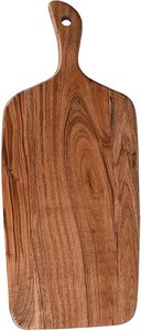 Tabla de cortar de madera ACACAI genuina natural tabla de cortar con mango sólido personalizado en forma de rectángulo cortar pan - Product Image 5