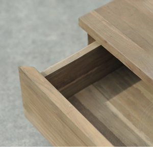 Table basse carrée en bois de teck en bois de teck massif meubles durables pour salon maison villa hôtel ou appartement bureau usage - Product Image 3