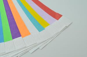 กระดาษสีหลากสีกันน้ำขนาด1นิ้วและ3/4นิ้วพร้อมการพิมพ์สีดำกำหนดเอง - Product Image 3