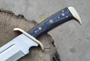 Vente en gros de couteaux à Bowie fixes modernes de collection personnalisés de qualité supérieure OEM ODM service professionnel de chasse Damas - Product Image 2