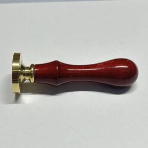 Elegant 30mm Round Brass <b>Wax</b> <b>Seal</b> Stamp with Premium Maple Wood HandleVintage Multi Purpose Sealing <b>Wax</b> Stamper for <b>Envelopes</b> - Product Image 5