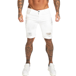 <b>Men's</b> <b>Shorts</b> Skinny <b>Short</b> Pants <b>Jean</b> <b>Shorts</b> <b>for</b> <b>Men</b> Elastic Waist Slim Fit Streetwear Stretch - Product Image 4