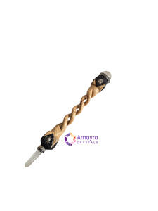 แท่งหินคริสตัลรักษาดีไซน์แบบเกลียวโรสวูด - Product Image 4