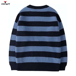 Pull en laine/cachemire vintage pour homme, nouvelle mode, col rond, design d'hiver, personnalisé, anti-rides, séchage rapide, respirant, vente chaude - Product Image 2