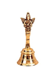 Mango de latón de alta calidad Recepción de hotel Campana de llamada Grabado a mano Nueva apariencia Estilo náutico Metal Peon Bell Plated Technique - Product Image 4