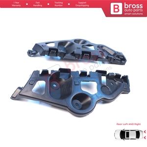 Soporte de Montaje para Parachoques Trasero Izquierdo y Derecho BSP1251 para Sandero MK2 B52 B8 2012-2016 Pre-Facelift 850459391R 850440810R - Product Image 3