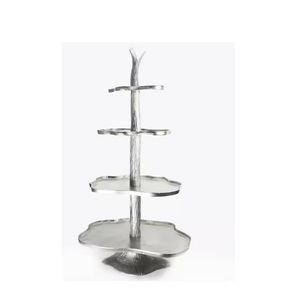 Fancy Decorative Designed Cake <b>Stand</b> Cake and <b>Cupcake</b> Display <b>Stand</b> Dessert <b>Stand</b> for Birthday and Wedding Party - Product Image 2