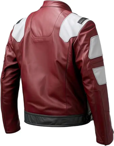Chaqueta de cuero de alta calidad para hombre/chaqueta de cuero para hombre 2025 chaquetas de cuero genuino para invierno - Product Image 2