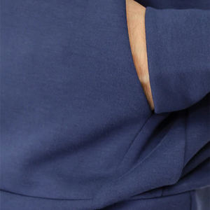 OEM pull à capuche oversize pour hommes, grande taille, haut à manches longues, couleur unie 100% coton, technique de teinture unie pour l'hiver, échantillon gratuit - Product Image 6