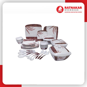 100 Pcs Dinner Set Beautifully Crafted Premium Quality Designer Melamine Dinner Set for Sale at Best Price - Product Image 6