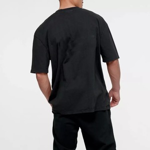 Top qualité 100% coton hommes T-Shirt avec impression personnalisée votre marque Logo T-Shirt hommes graphique t-shirts chemise femmes surdimensionné T-Shirt - Product Image 2