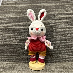 Superventas, juguetes de animales rellenos de algodón de leche 100% personalizados de alta calidad, juguetes para bebés, payaso, conejito, ganchillo, juguetes de ganchillo, regalo de cumpleaños - Product Image 2