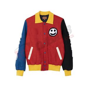 2025 Fashion High Quality Chenille-Embroidery Lettermen <b>Men</b> College <b>Leather</b> Sleeves Custom Baseball <b>Jackets</b> - Product Image 6