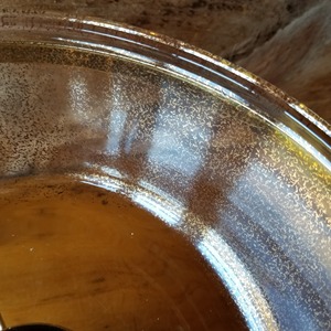 Casserole élégante en verre brun avec support pour buffets, traiteurs, réceptions de mariage et événements, provenance d'Inde - Product Image 5