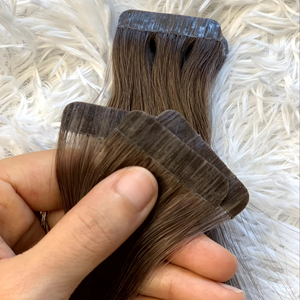 Venta al por mayor 100% Extensiones de Cabello Humano Remy Virgen Vietnamita de Alta Calidad de Doble Cinta Extraída Cabello Ondulado Cuerpo Recto Personalizado - Product Image 1