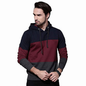 Casual Wear Adult Men's Hoodies Multicolor Long Sleeve Plain Pullover Heavy Weight Plus Size Warm Winter Hoodies - Product Image 1