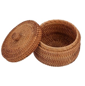 New Design Customized Superior Quality Rattan Fruit and <b>Bread</b> Storage Luxury <b>Basket</b> From Indian Manufacturer in Low Price. - Product Image 6