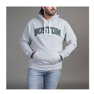Sweat à capuche zippé personnalisé de haute qualité Double couche épaule tombante poids lourd surdimensionné sweats à capuche zippés coton polaire à capuche - Product Image 4