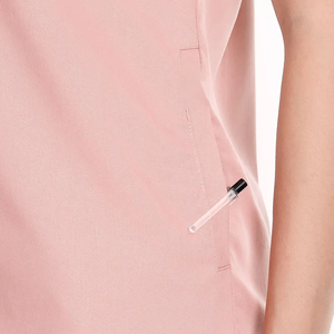 Soft Touch Scrub Nurse USA Style V Neck Scrub Top Pantalones de secado rápido Conjunto de uniforme de hospital Uniforme de laboratorio y conjunto de enfermera - Product Image 4