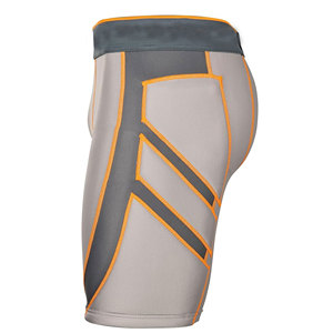 Pantalones cortos de entrenamiento para hombre, pantalones cortos deportivos informales para correr, gimnasio, pantalones cortos de compresión para hombre, decoración Vintage, lienzo, servicio OEM Digital - Product Image 4