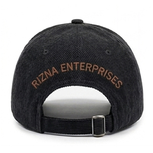 Gorra de Béisbol RIZNA de Sarga Vaquera, 6 Paneles, Ajustable, Unisex, Deportiva, Formal, Casual, con Logotipo Bordado en 3D en el Panel Frontal, Azul, de Algodón - Product Image 4